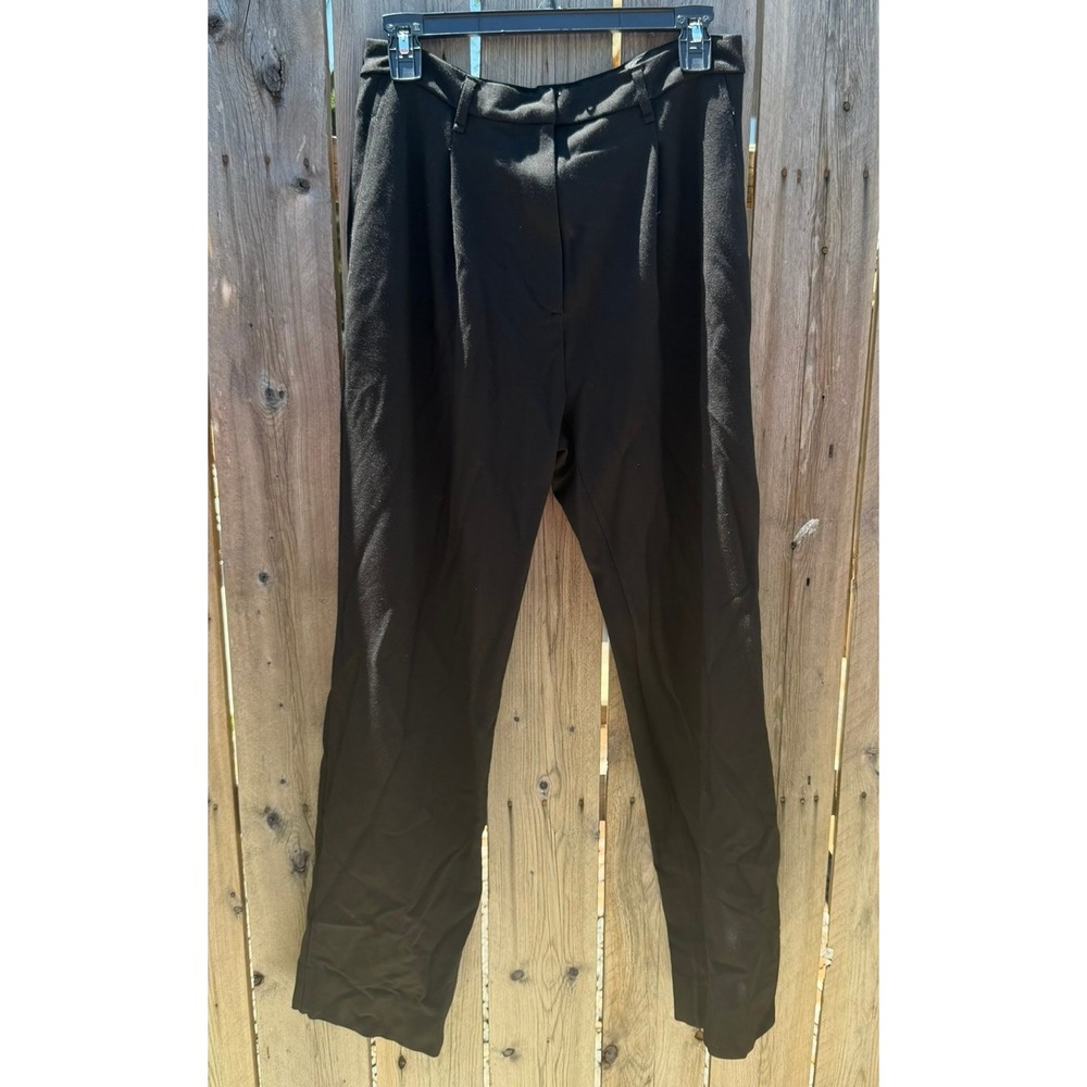 Rag & Bone $278 Black Pleated Tapered Ponte Knit‎ Trousers Pants Womens Small